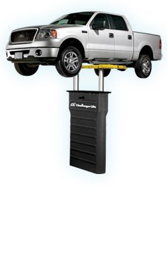 Challenger Inground Two Post Car Lift Three Stage Arms EV1020