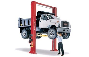 Challenger Symmetric Heavy Duty Cargo Two Post Lift Extended Height CL 15000-3s